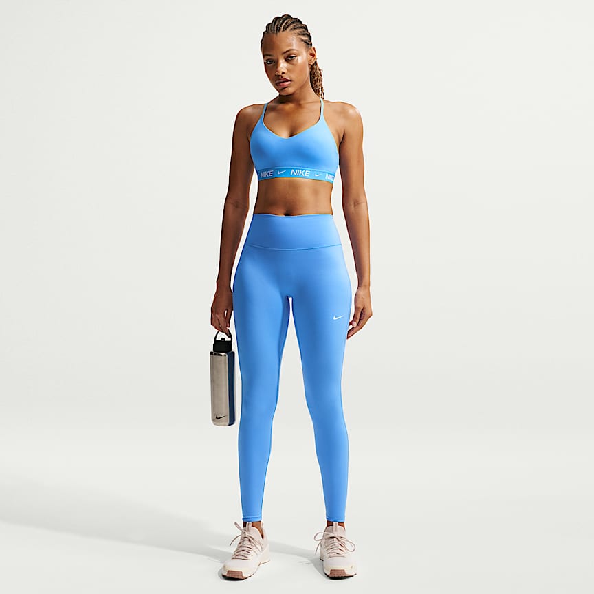 Nike Zenvy Women's High-Waisted Full-Length Leggings with No Front